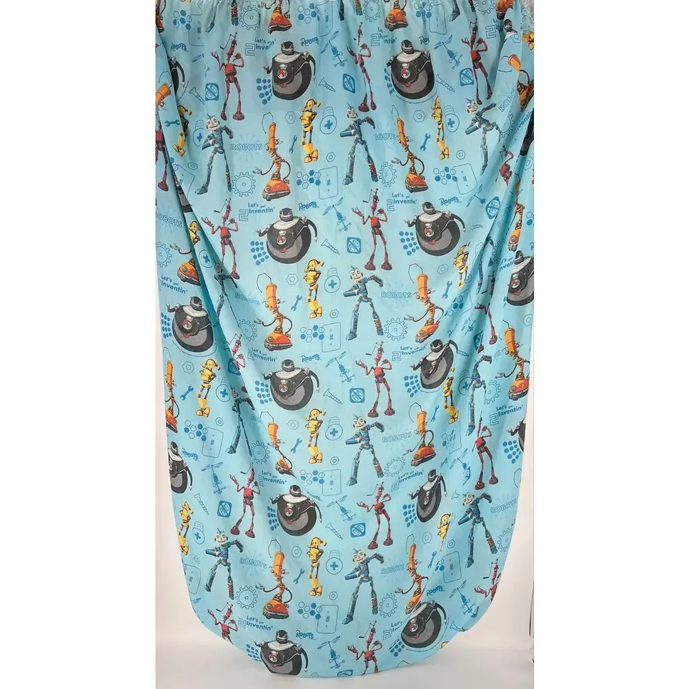 Vintage Robots Animated Movie Sheet Set 2005 Y2K Kidcore
